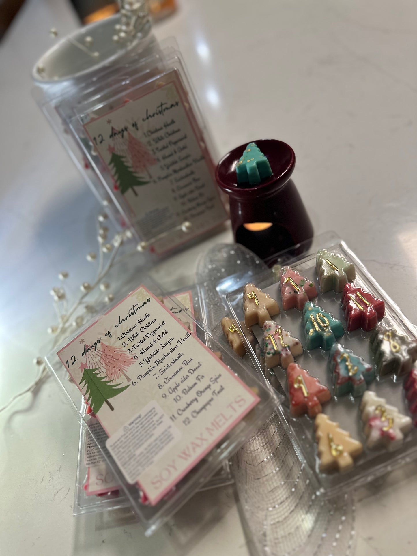 Christmas Advent Calendar Soy Wax Melts